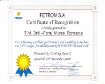 diploma PETROM